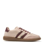 Tennis rétro bicolore femme - rose-pale - 41