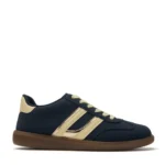 Tennis rétro bicolore femme - marine - 41