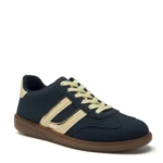 Tennis rétro bicolore femme - marine - 41