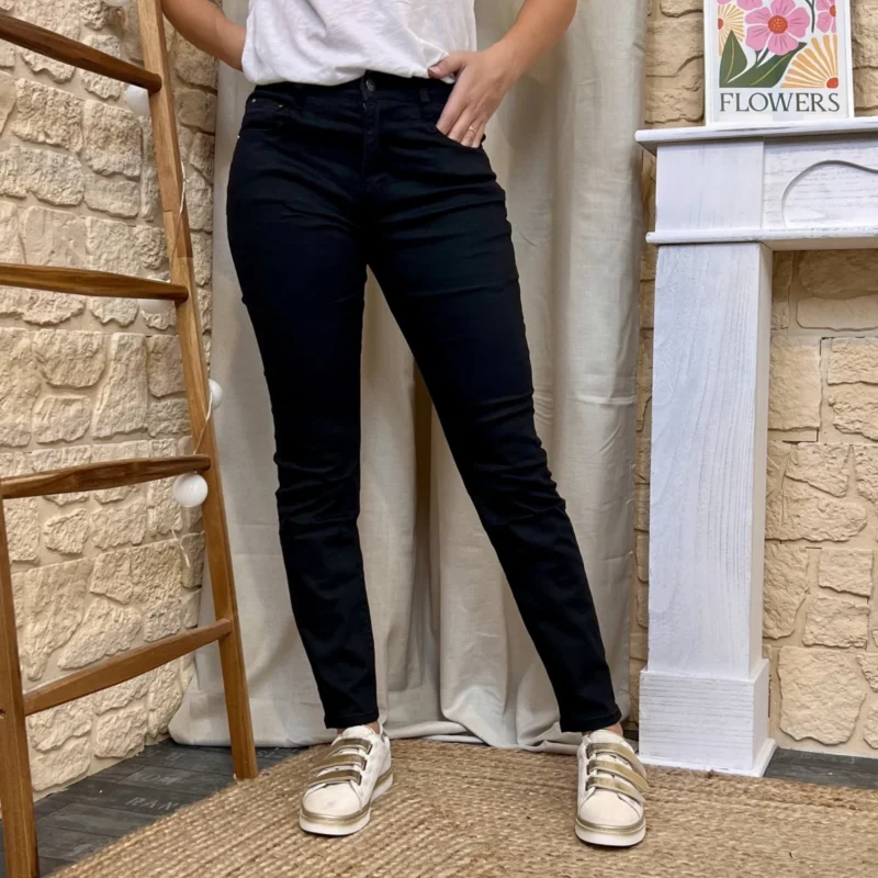 Jean Slim VOGGO noir (T36-T44) - noir - 44