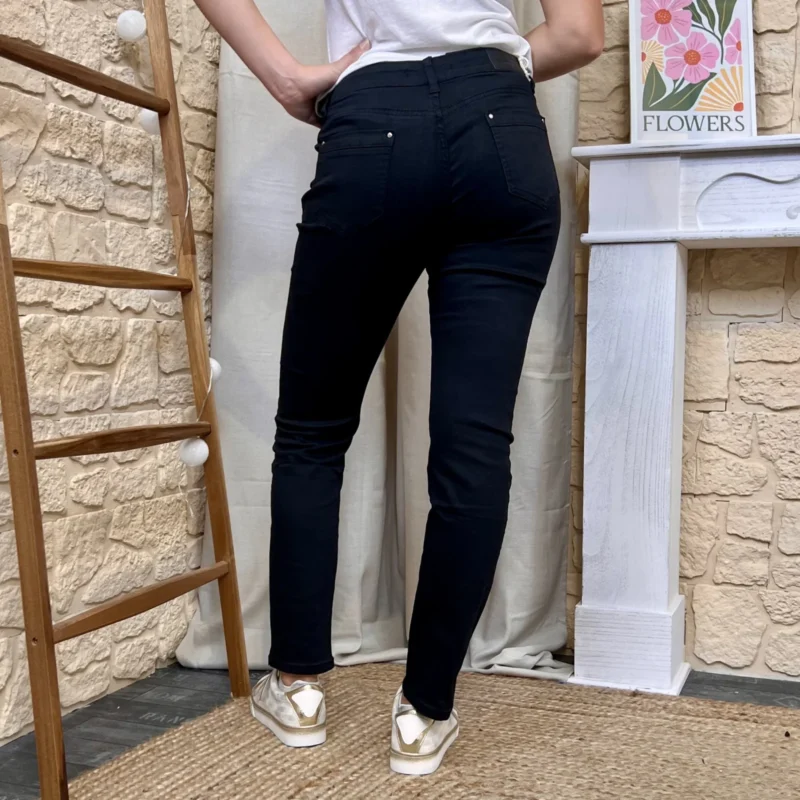 Jean Slim VOGGO noir (T36-T44) - noir - 44