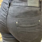 Jean droit VOGGO noir (T36-T44) - noir - 44