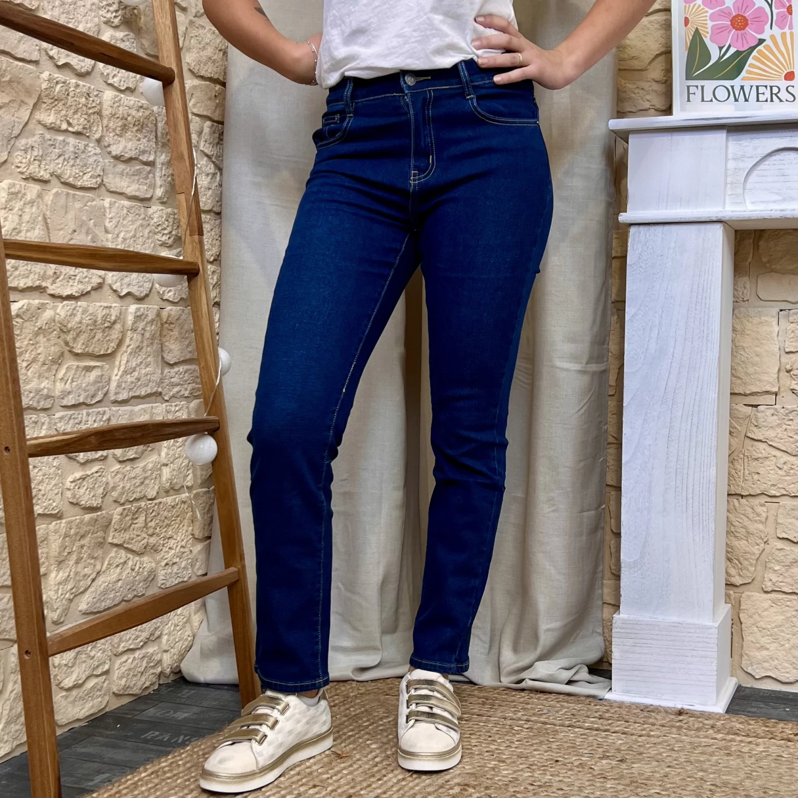 Jean droit VOGGO denim (T36-T44) - denim - 44