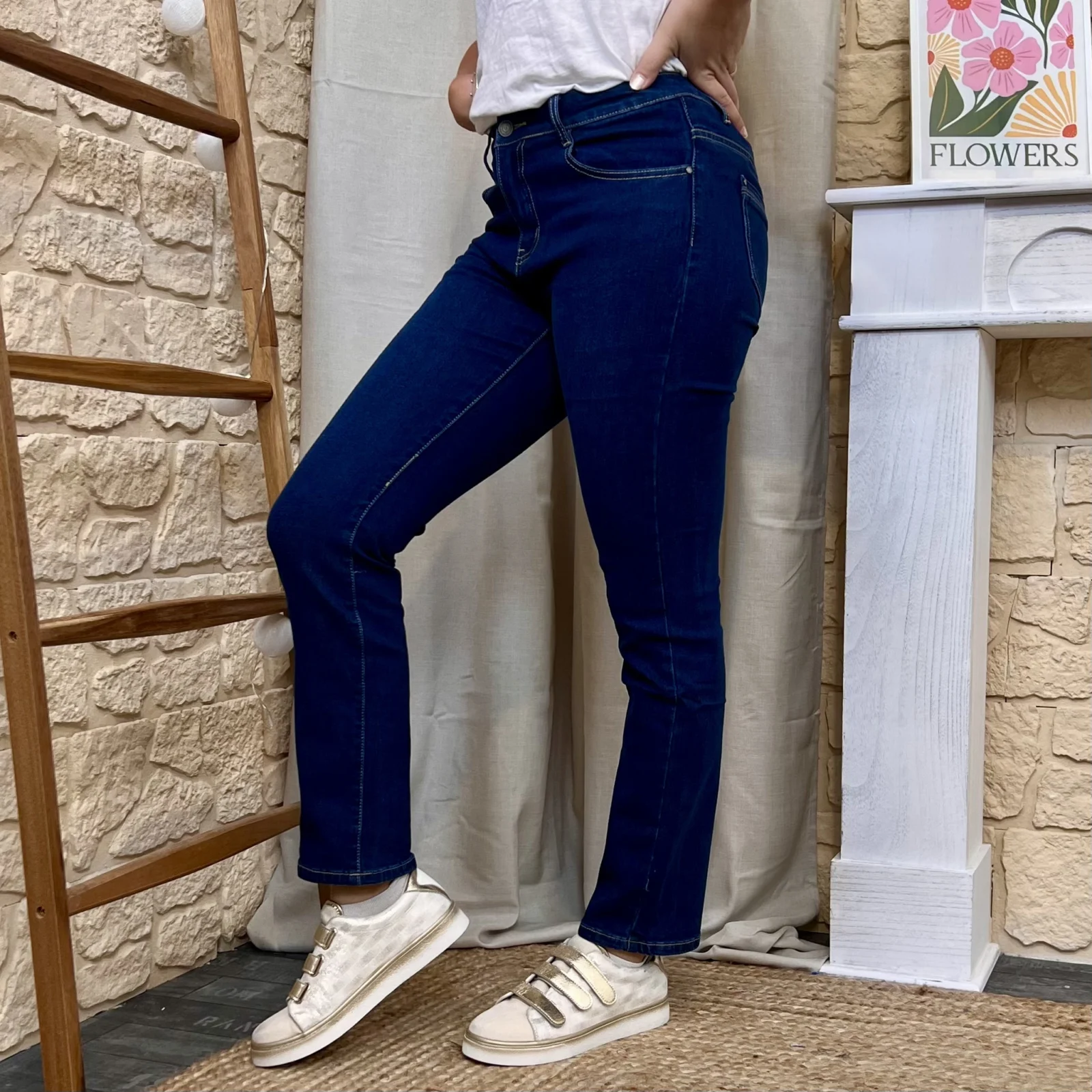 Jean droit VOGGO denim (T36-T44) - denim - 44