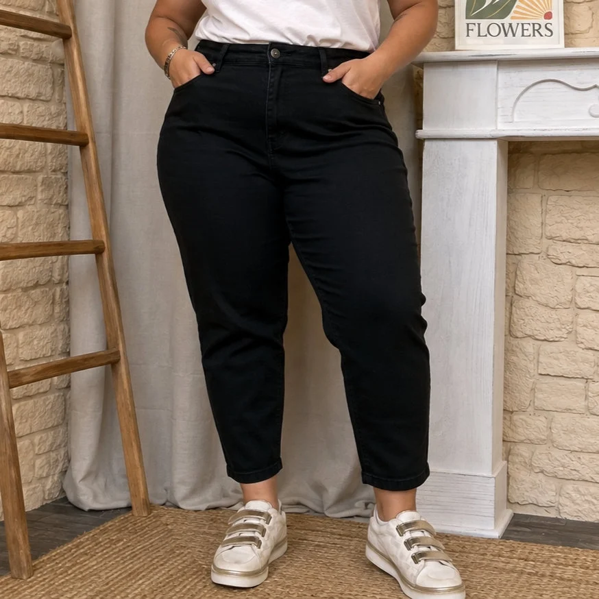 Jean VOGGO 7/8ème noir (T42-T50) - noir - 50