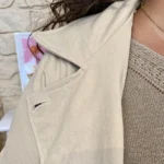Veste courte à capuche (T44-T52) - ecru - 52