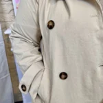 Veste courte à capuche (T44-T52) - ecru - 52