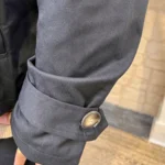 Veste courte à capuche (T44-T52) - noir - 52