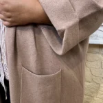 Veste mi-saison femme « Jolies Formes » - camel - taille-unique-grande-taille