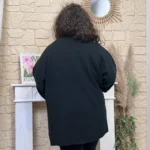 Veste mi-saison femme « Jolies Formes » - noir - taille-unique-grande-taille