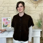 Pull-veste femme boutonné manches larges « Tendance » - marron - taille-unique