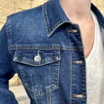 Veste en jean VOGGO femme - denim-fonce - 44