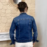 Veste en jean VOGGO femme - denim-fonce - 44