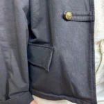Veste officier femme boutons dorés « Tendance » - noir - taille-unique