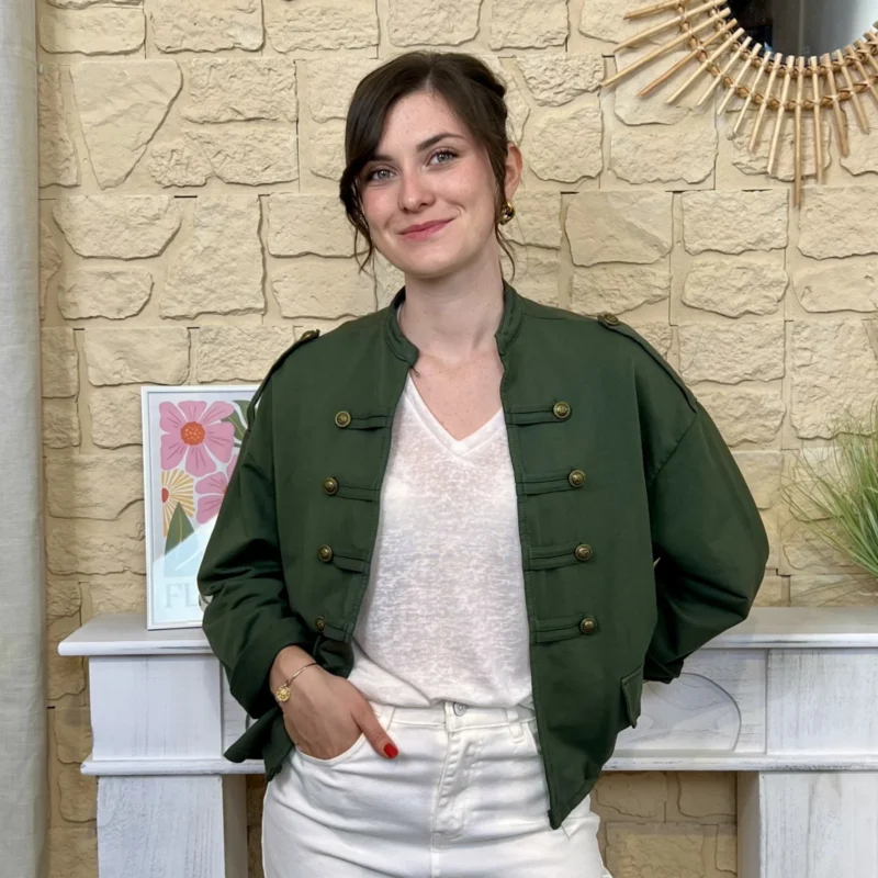 Veste officier femme - kaki - taille-unique