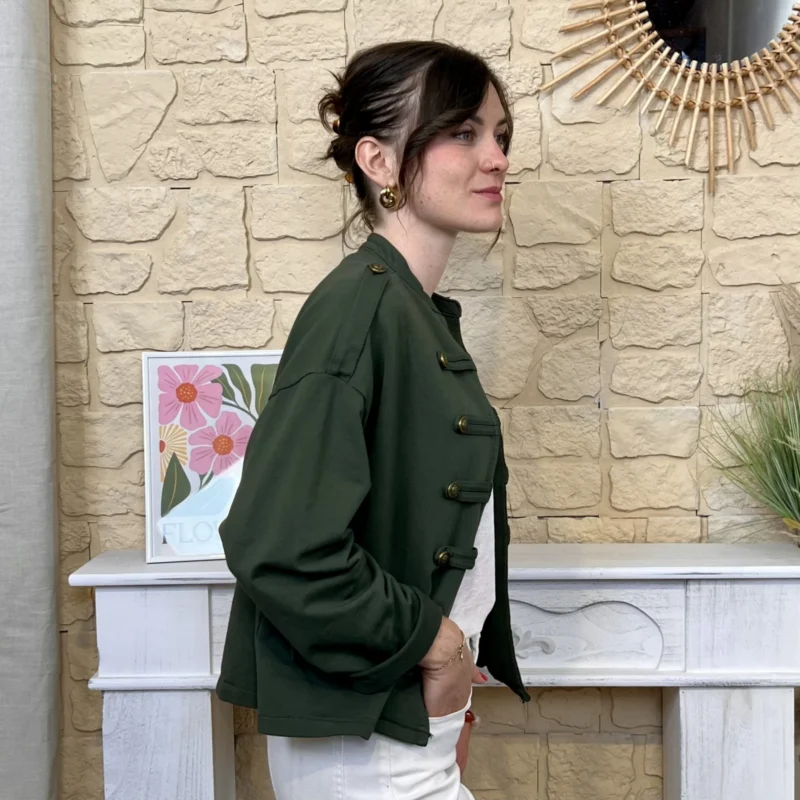 Veste officier femme - kaki - taille-unique