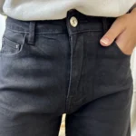 Jean Ballon femme teinté VOGGO T36-T44 - noir - 44