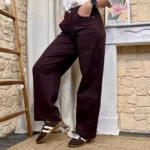 Jean Ballon femme teinté VOGGO T36-T44 - bordeaux - 44