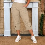 Pantacourt stretch confort T38-T52 - beige - 58