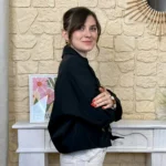 Veste trench court Tendance - noir - taille-unique