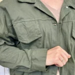 Veste courte femme esprit surchemise « Tendance » - kaki - taille-unique