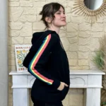 Gilet zippé à capuche femme MAËLLE - noir - taille-unique