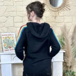 Gilet zippé à capuche femme MAËLLE - noir - taille-unique