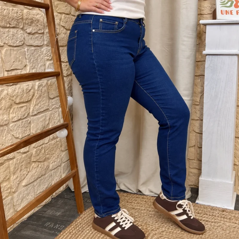 Jean slim denim femme VOGGO T42-T50 - denim - 50