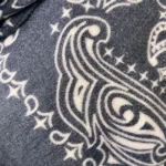 Foulard carré bandana femme - noir - sans-taille
