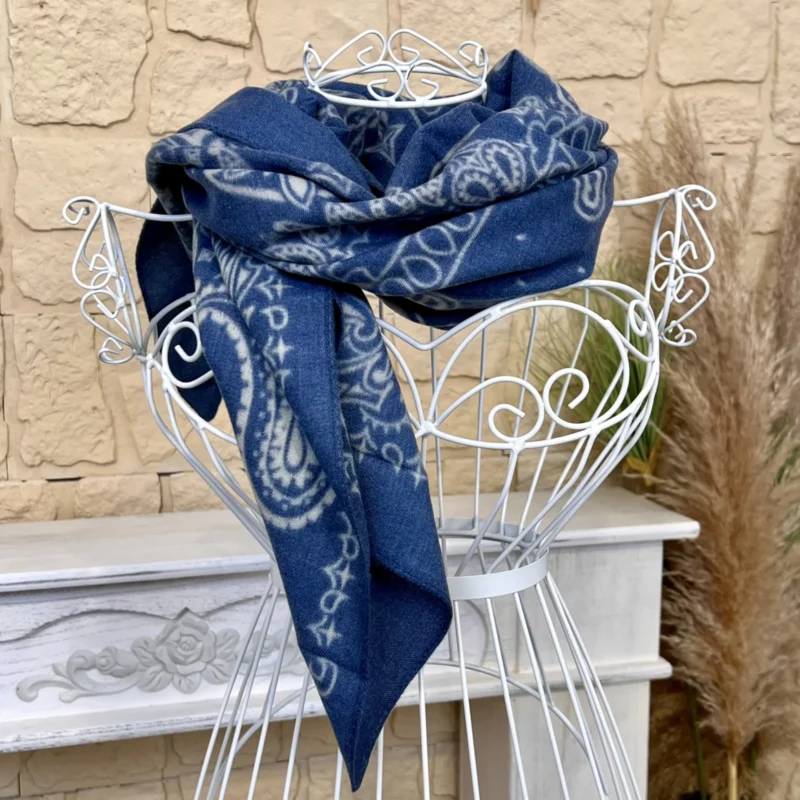 Foulard carré bandana femme