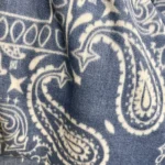Foulard carré bandana femme - marine - sans-taille