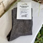 Chaussettes paillettes Bichette femme T36-T40 - gris - sans-taille