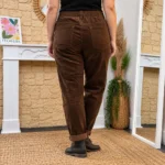 Jean Mom velours femme VOGGO T42-T50