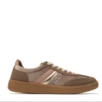 Tennis femme taupe détails pailletés T36-T41 - taupe - 41