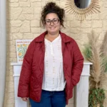 Veste femme légère matelassée T44-T52 - bordeaux - 52