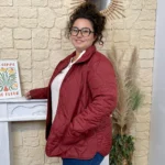 Veste femme légère matelassée T44-T52 - bordeaux - 52