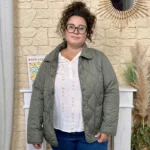 Veste femme légère matelassée T44-T52 - kaki - 52