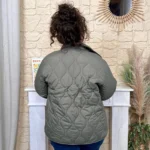 Veste femme légère matelassée T44-T52 - kaki - 52