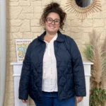 Veste femme légère matelassée T44-T52 - marine - 52