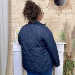 Veste femme légère matelassée T44-T52 - marine - 52
