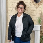 Veste femme légère matelassée T44-T52 - noir - 52