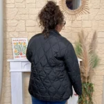 Veste femme légère matelassée T44-T52 - noir - 52