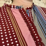 Chemise femme imprimée graphique BY ONE T40-T48 - bordeaux - 48