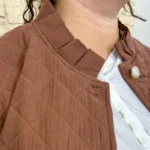 Veste matelassée femme MAËLLE T40-T48 - marron - 48