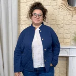 Veste matelassée femme MAËLLE T40-T48 - marine - 48