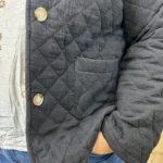 Veste matelassée femme MAËLLE T40-T48 - noir - 48
