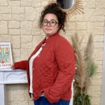 Veste matelassée femme MAËLLE T40-T48 - rouille - 48