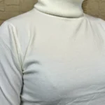 Pull col roulé épais femme VOGGO - ecru - 44