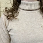 Pull col roulé épais femme VOGGO - beige - 44