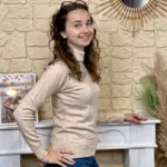 Pull col roulé épais femme VOGGO - beige - 44